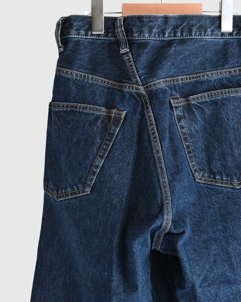 セルビッチデニムアシタックパンツ Blue