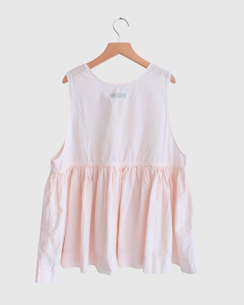 ノースリーブギャザートップス Pink
