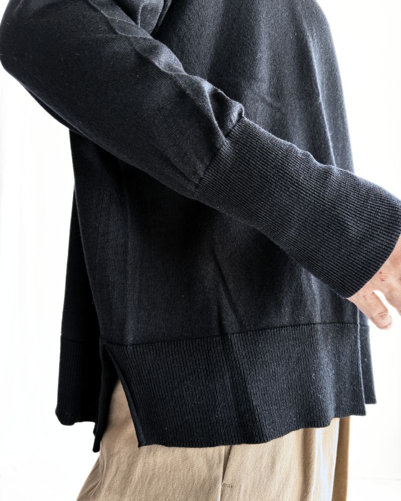 5COL 2WAY カーディガン Black