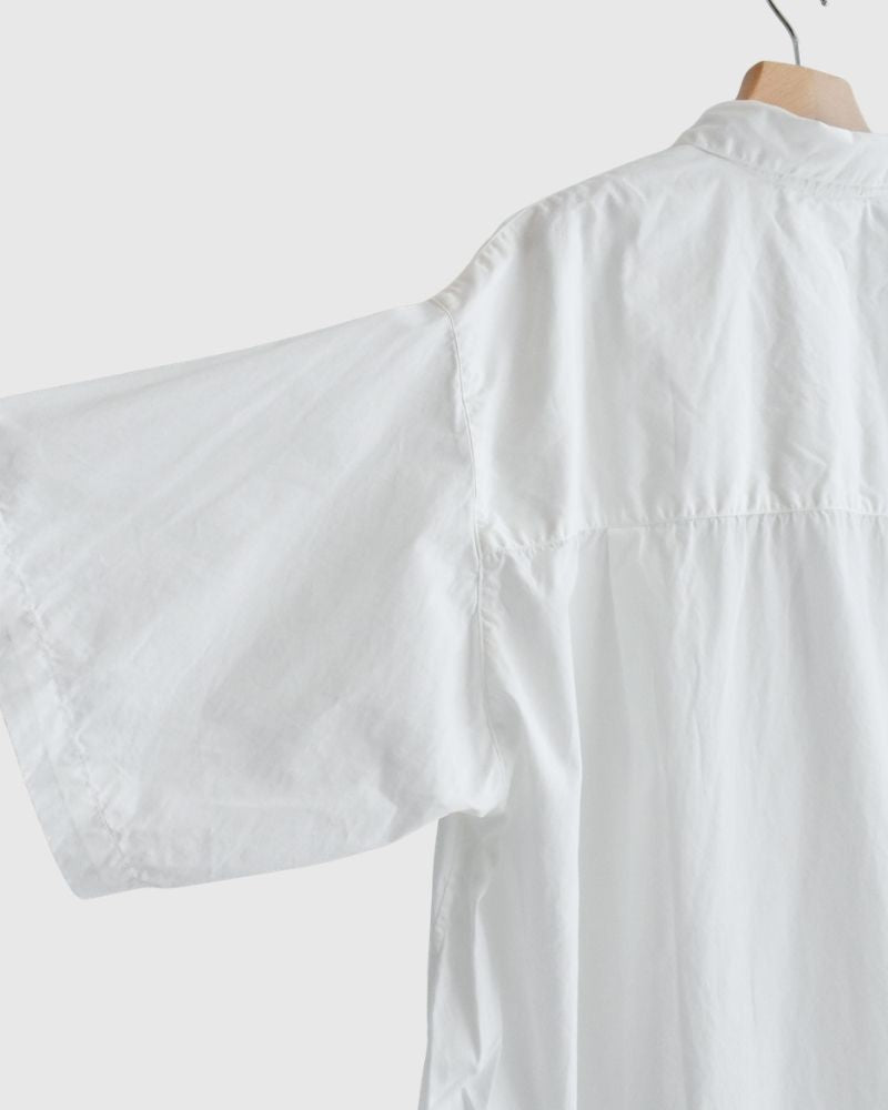 ユニセックス ハーフスリーブ シャツ White