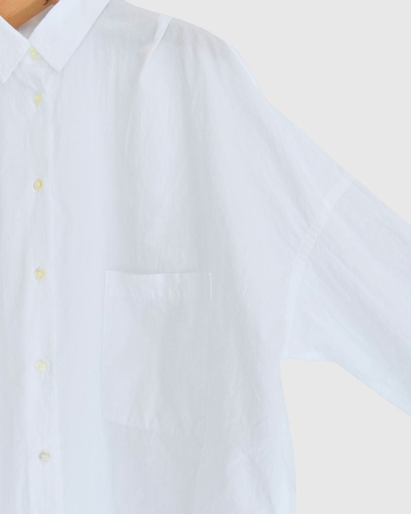 タックコクーンシャツ White