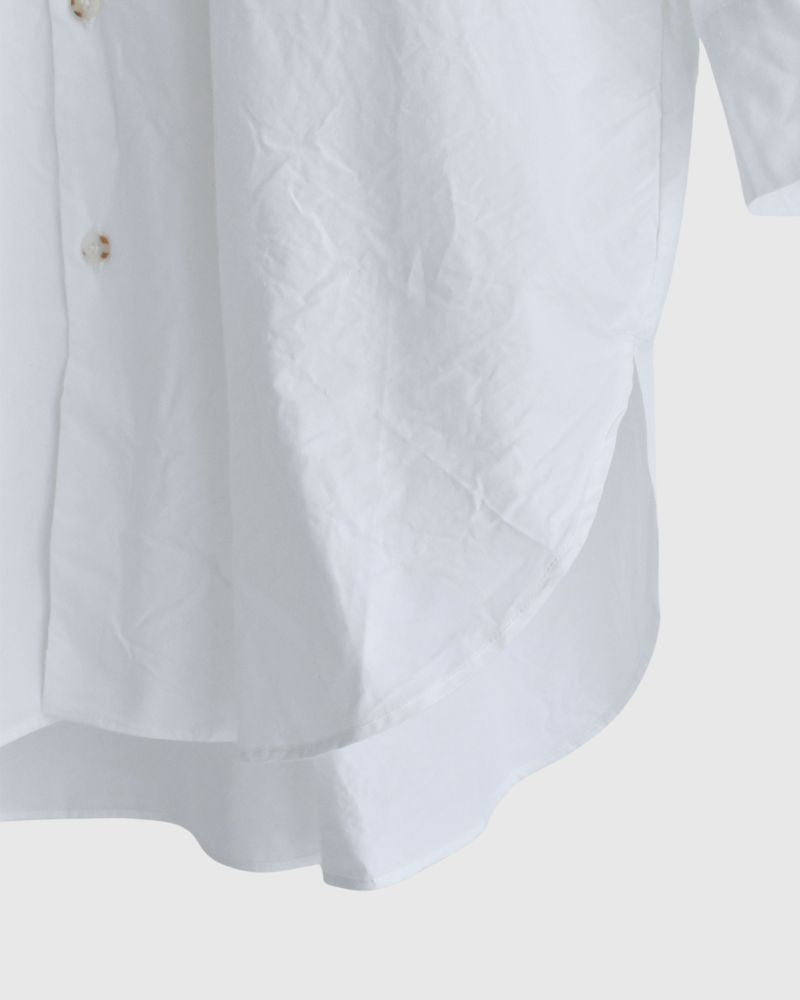 タイムレスロングシャツ White