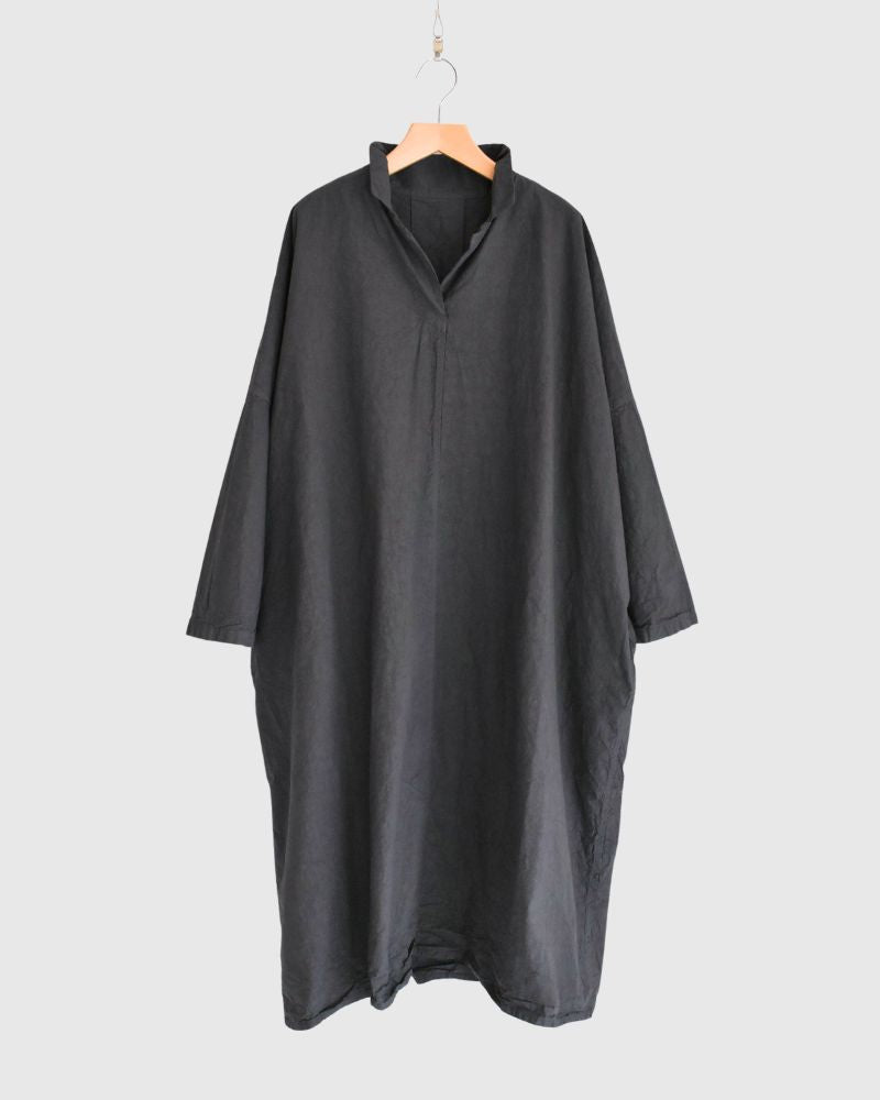 コットンワイドシルエットワンピース Gray