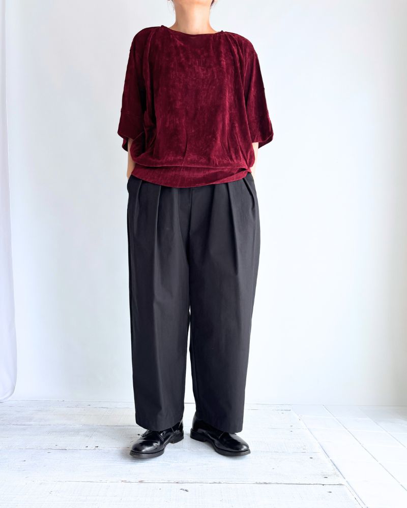 TULLE FLOCKY プルオーバー Bordeaux