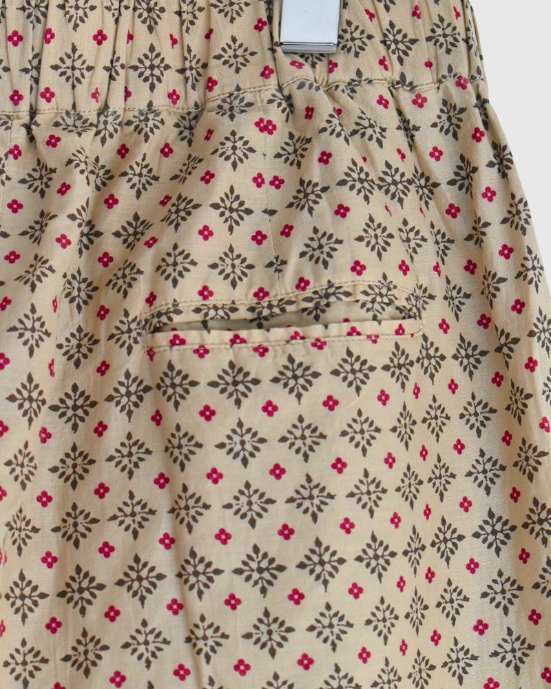 2TUCK TAPERED EASY PANTS Beige