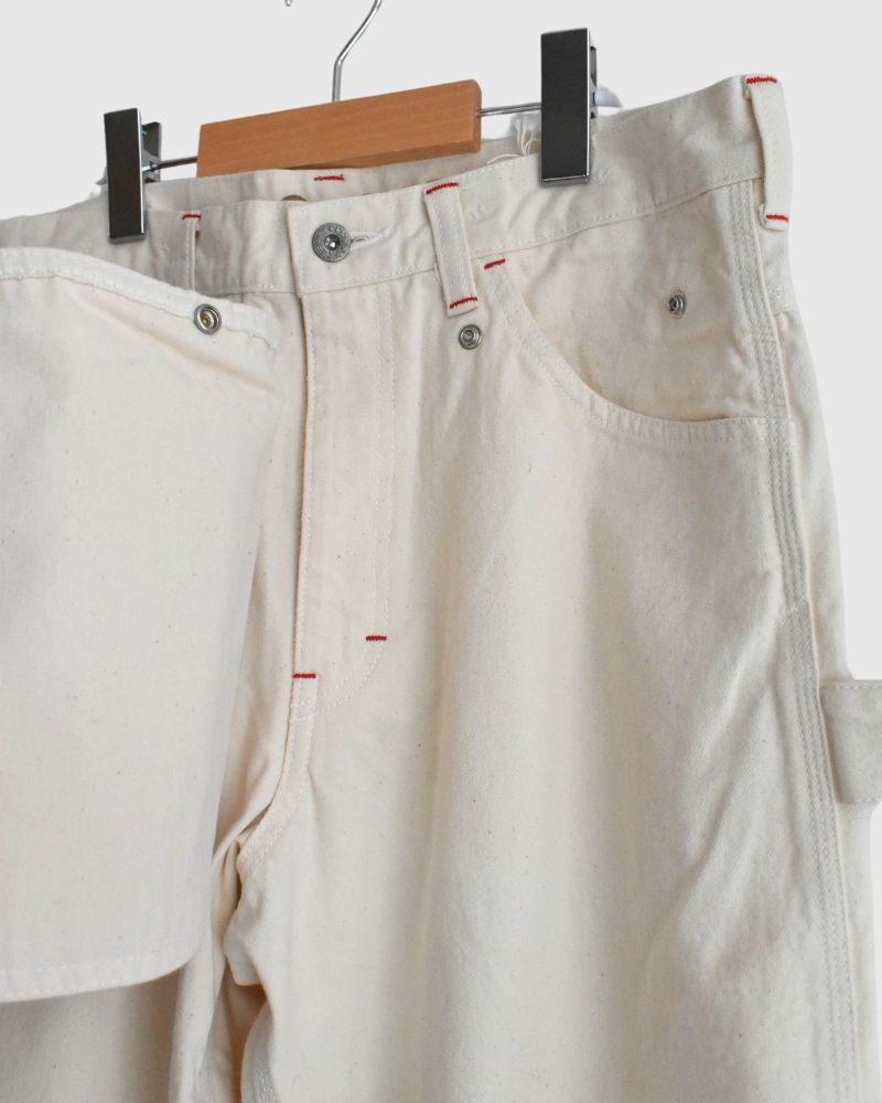 【sale】PANTS WITH APRON OffWhite