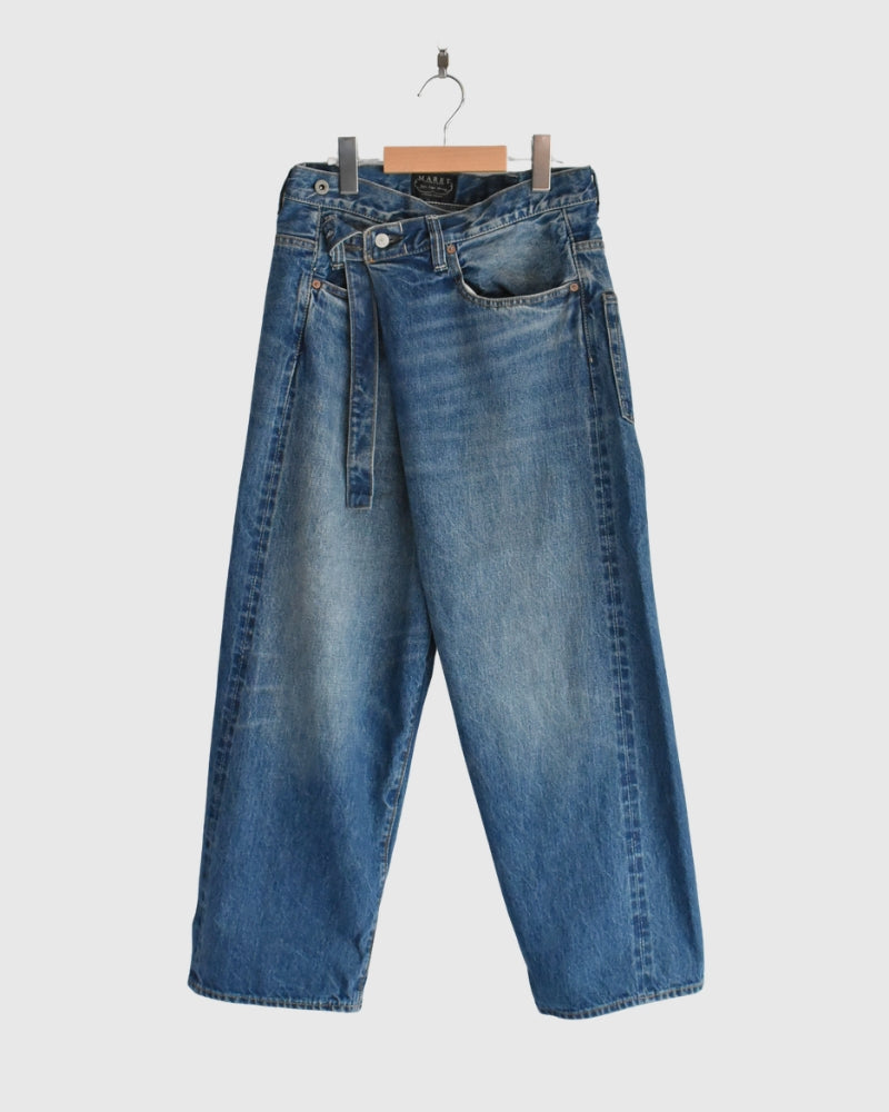 セルビッチデニムアシタックパンツ VintageBlue