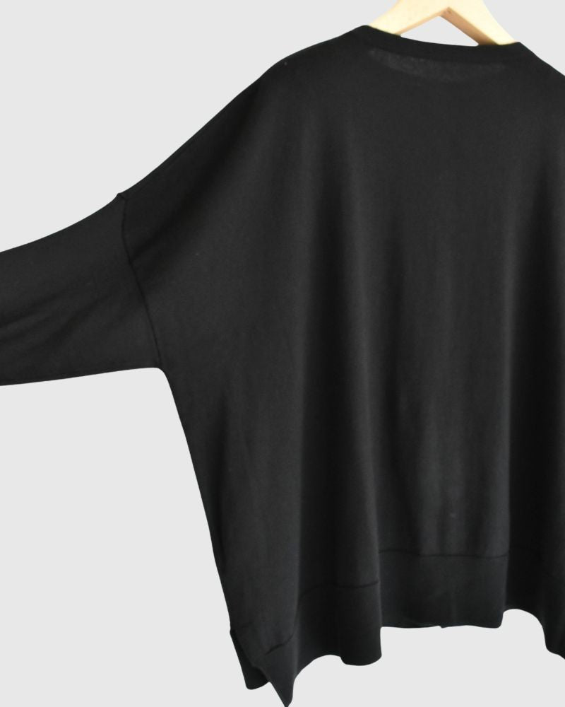 5COL 2WAY カーディガン Black