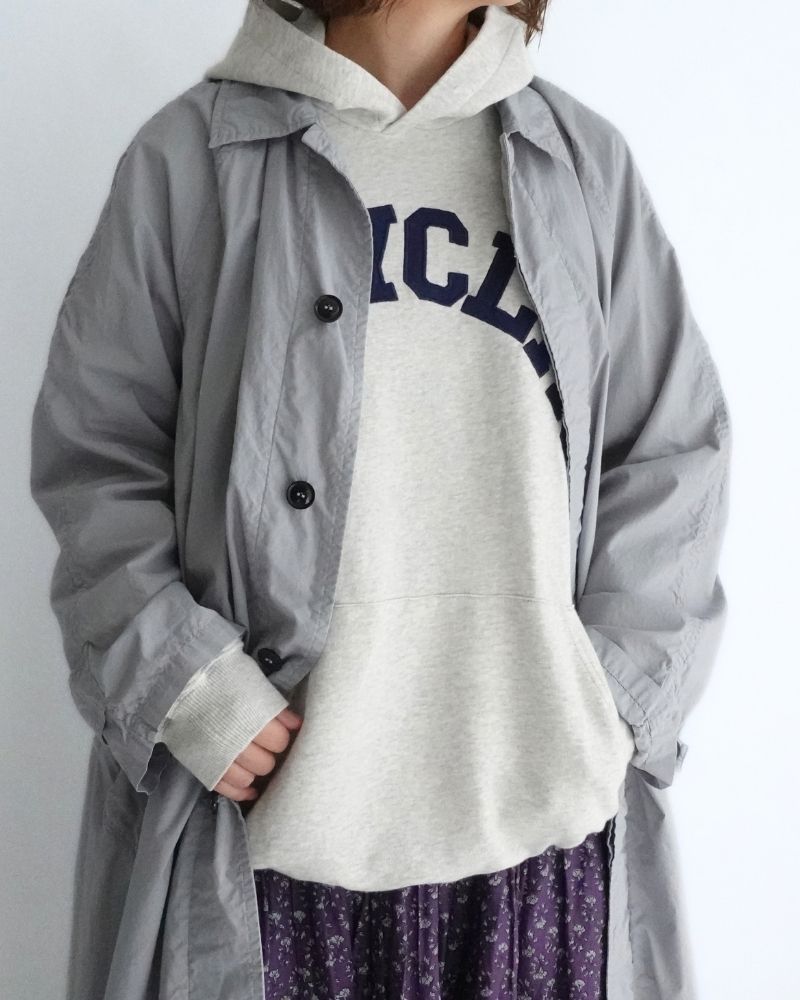 ウラケ GRVYCLRS アップリケ パーカー (MENS) Gray