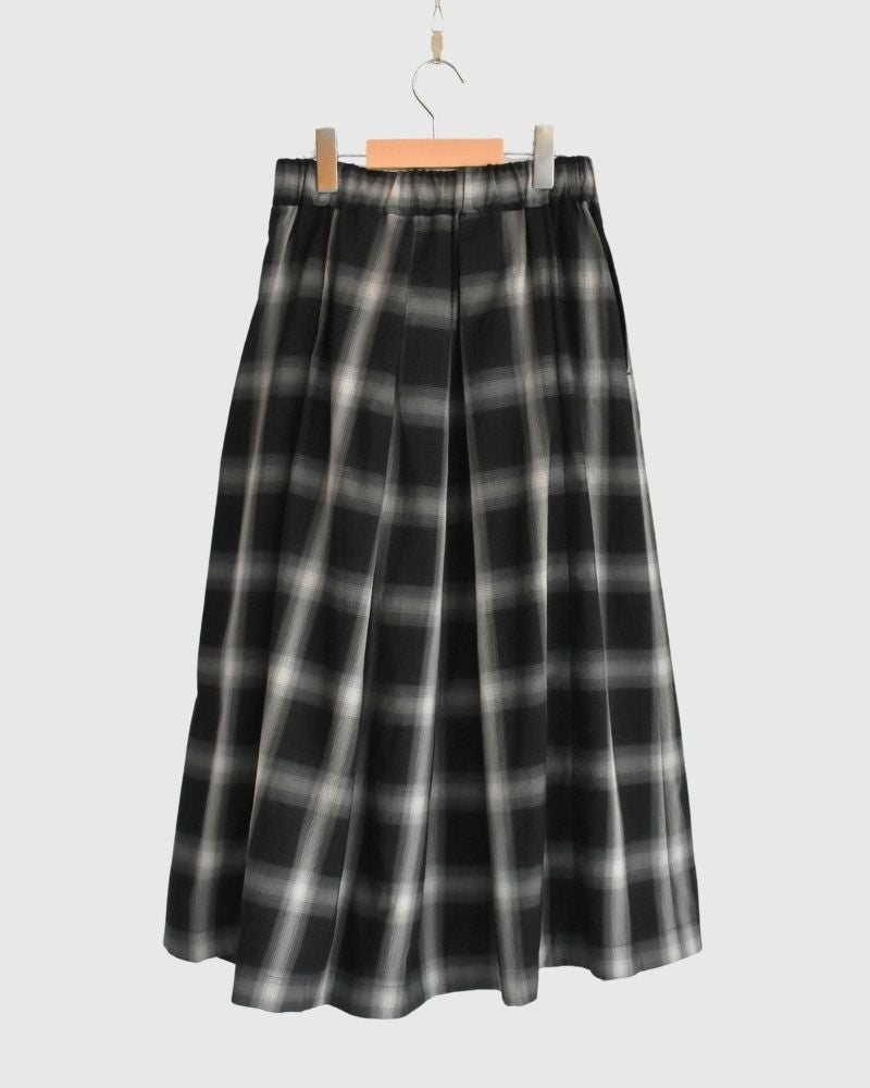DOLLY-W タックスカート GrayCheck
