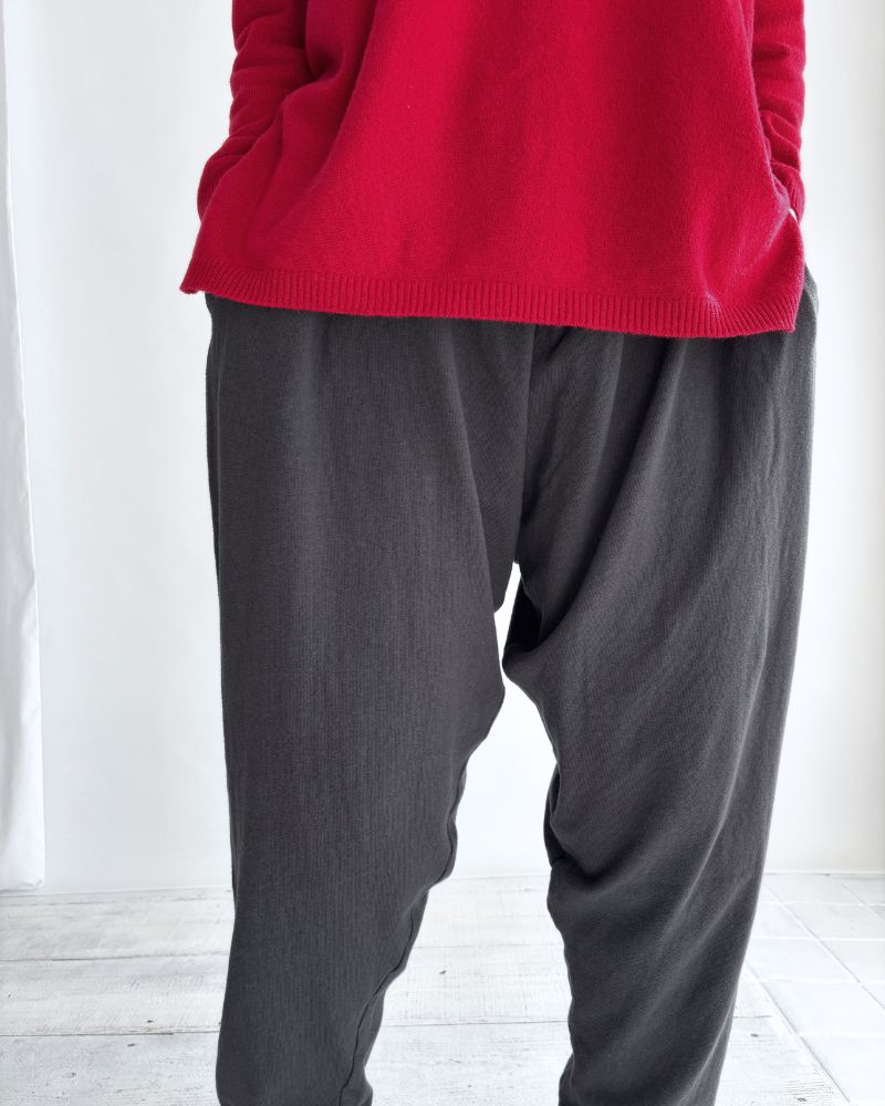 ジャージーサルエルパンツ