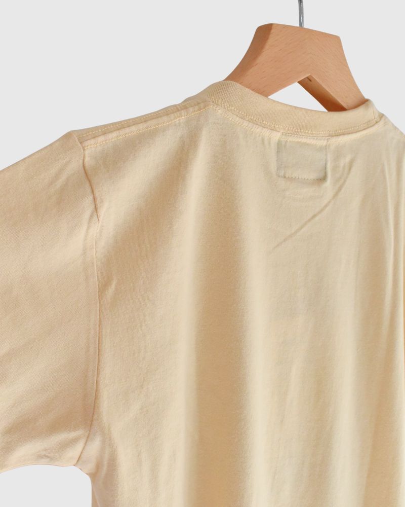 【sale】天竺コマーシャルTシャツ OffWhite　00
