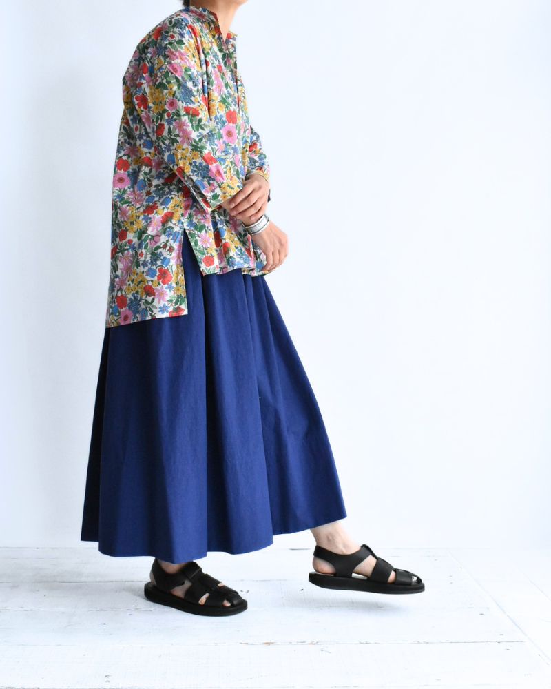 スキッパーシャツ（LIBERTY） ClarabellPink