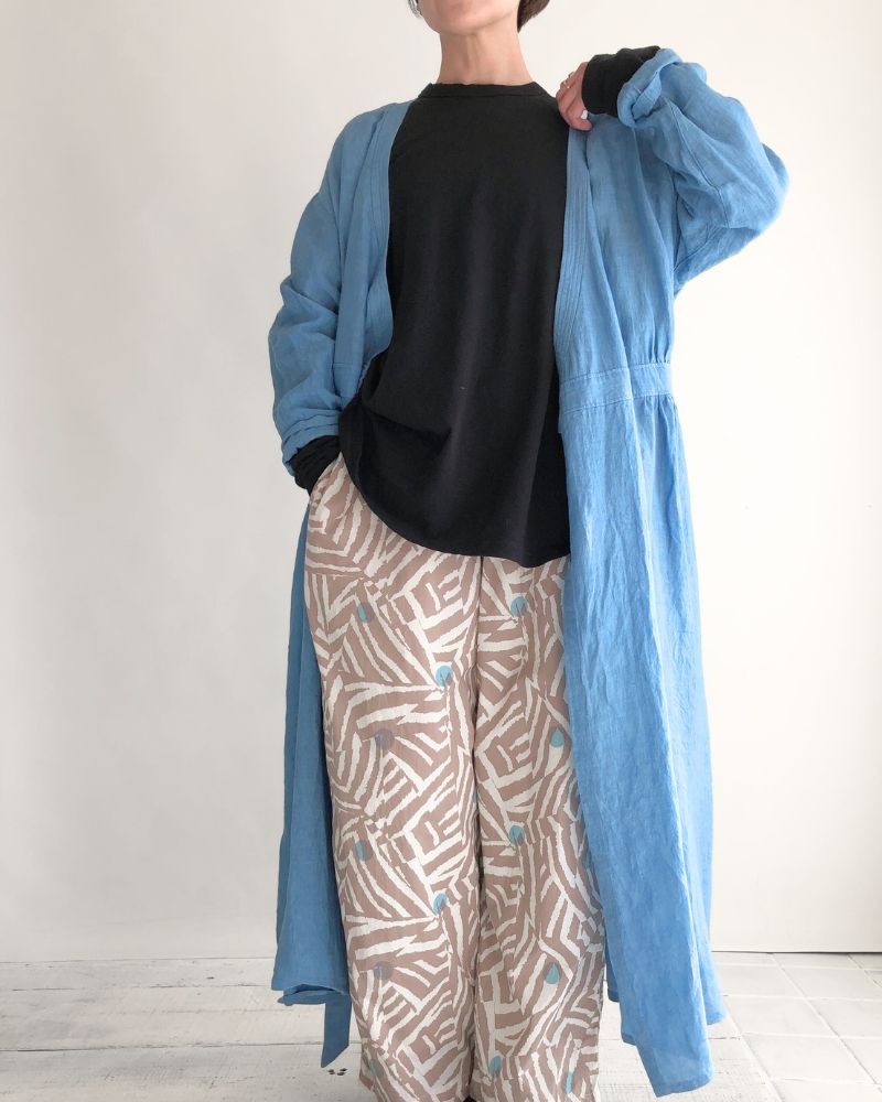 ジャージー ルーズプルオーバー Black