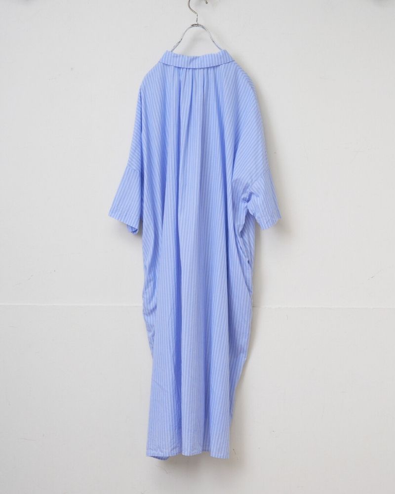 【予約】MS/F LA484 ストライプグランマシャツワンピース（6月中旬 - 6月末）