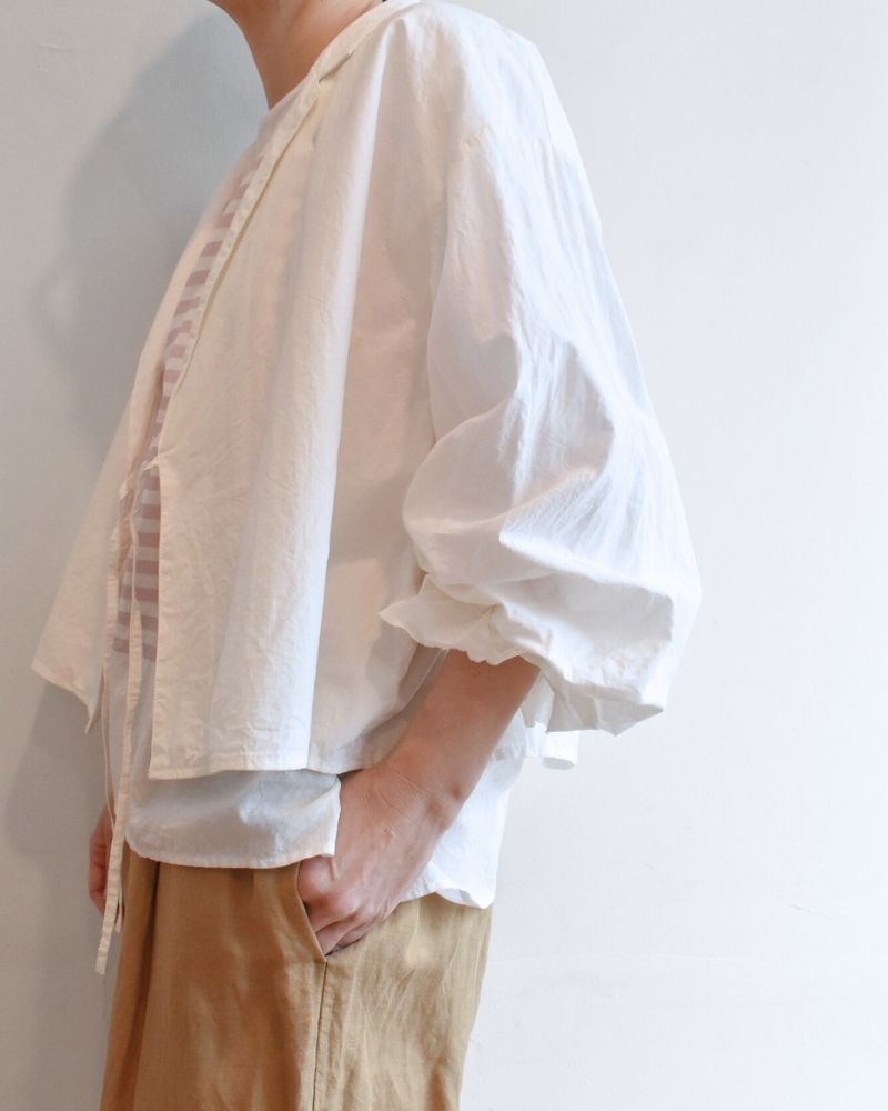 【予約】MS/F G1182 ラペルブラウス（5月末 - 6月初旬）