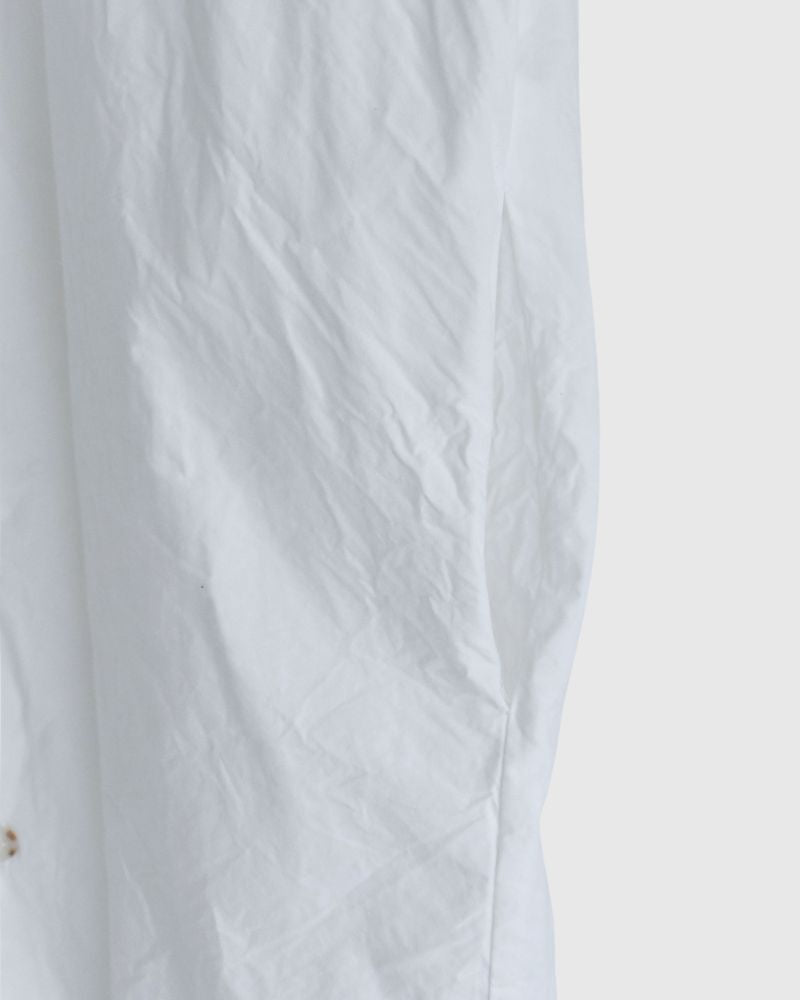 タイムレスロングシャツ White