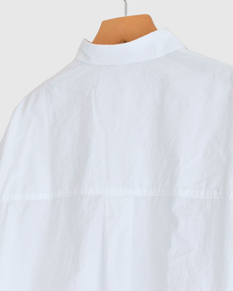 タックコクーンシャツ White