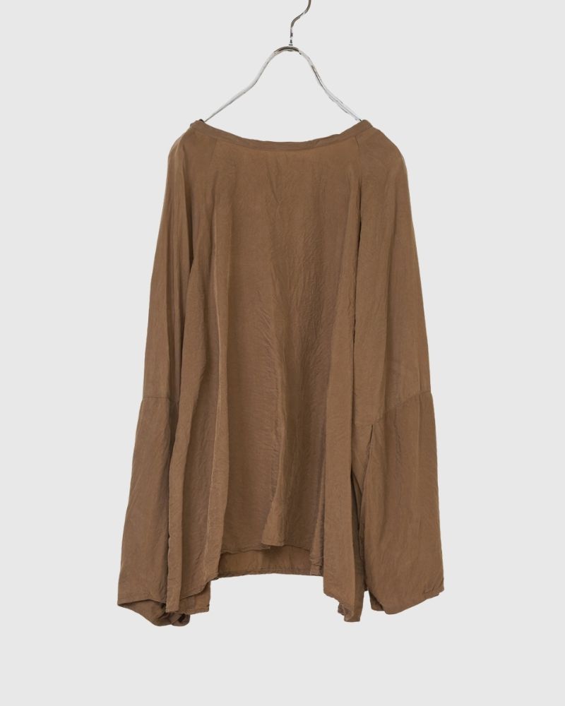 【予約】S/S G1157 OVERWRAP SLEEVE MODERNIST BLOUSE（2月中旬 – 2月末）