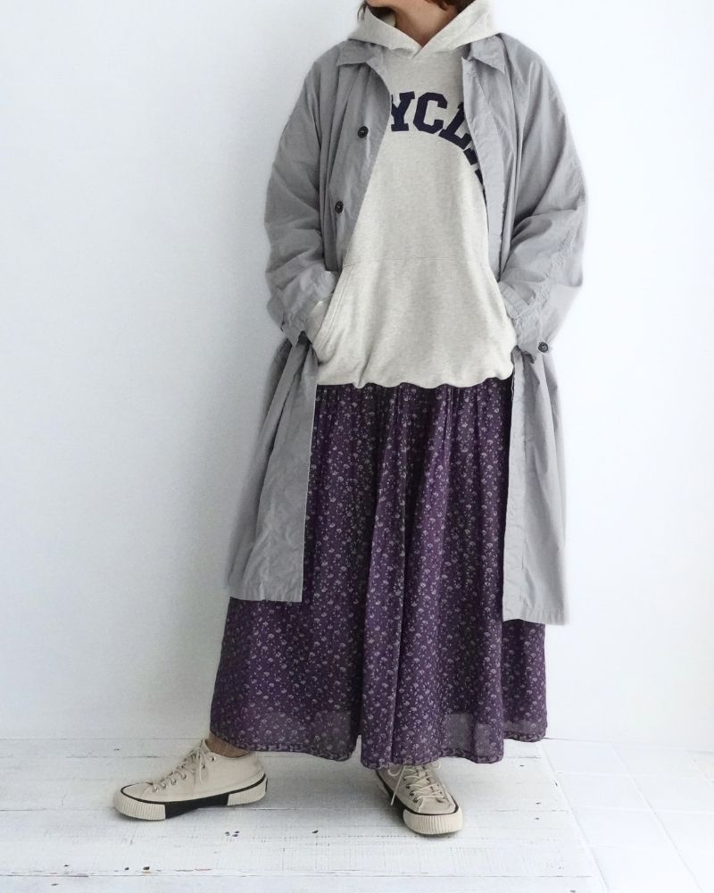 ウラケ GRVYCLRS アップリケ パーカー (MENS) Gray