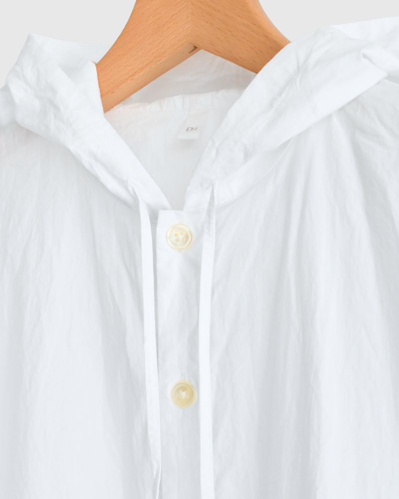 フーディシャツ White