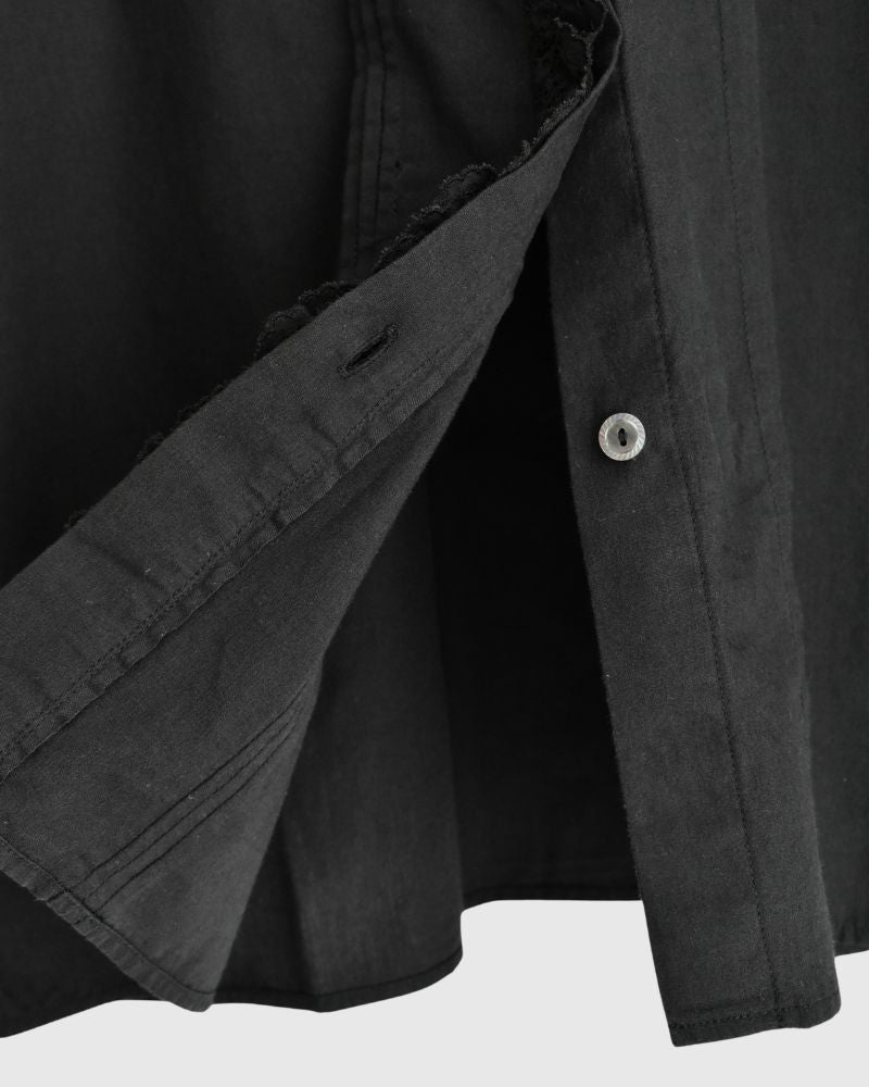 ヴィンテージレースブラウス Black