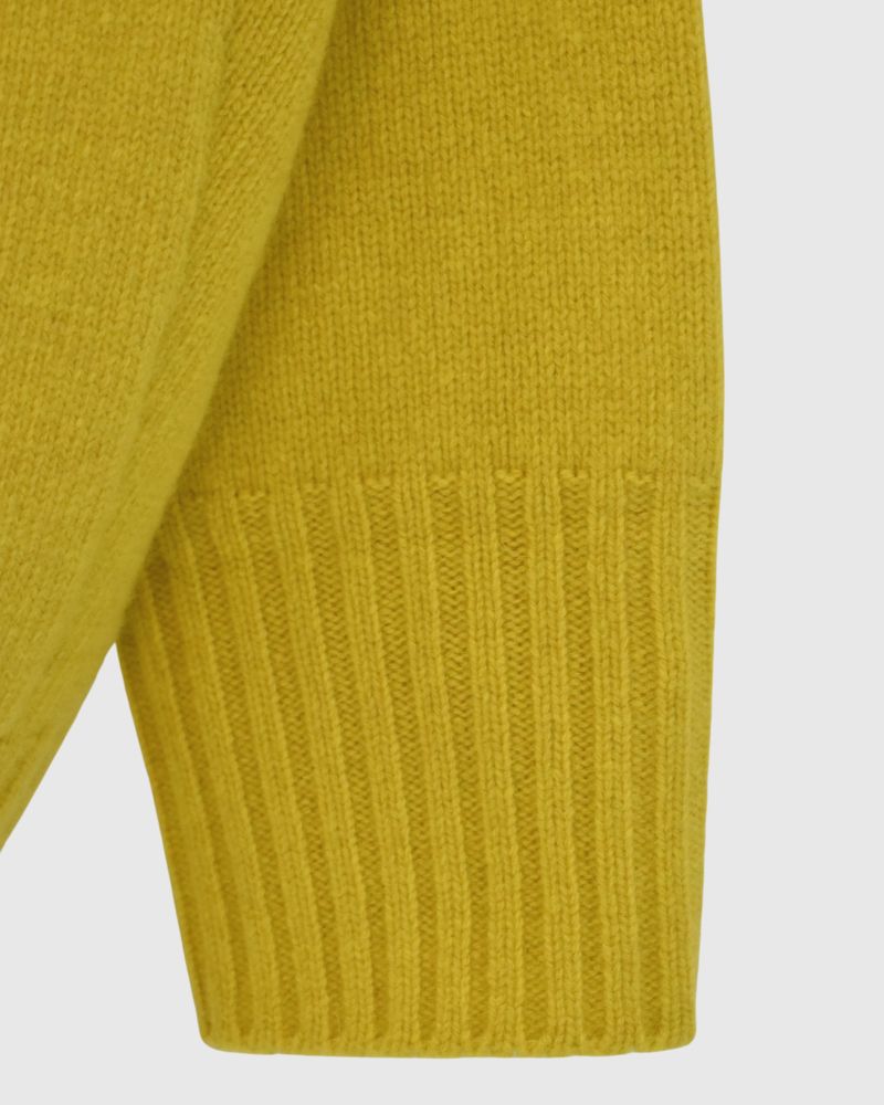 JANE Vネックカーディガン Yellow