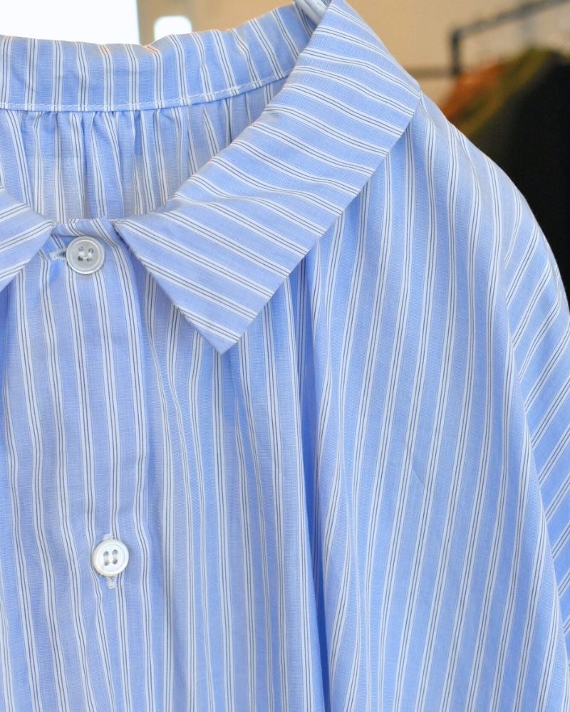 【予約】MS/F LA484 ストライプグランマシャツワンピース（6月中旬 - 6月末）