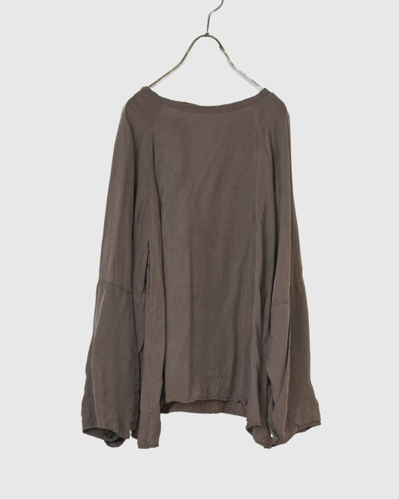 【予約】S/S G1157 OVERWRAP SLEEVE MODERNIST BLOUSE（2月中旬 – 2月末）