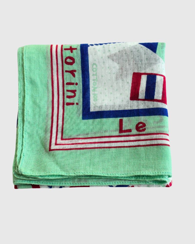 【sale】カナキンフラッグバンダナ Mint