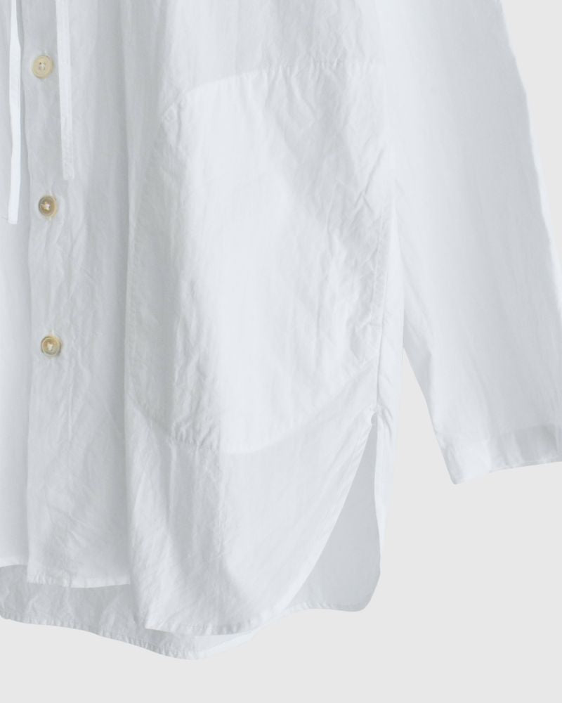 フーディシャツ White