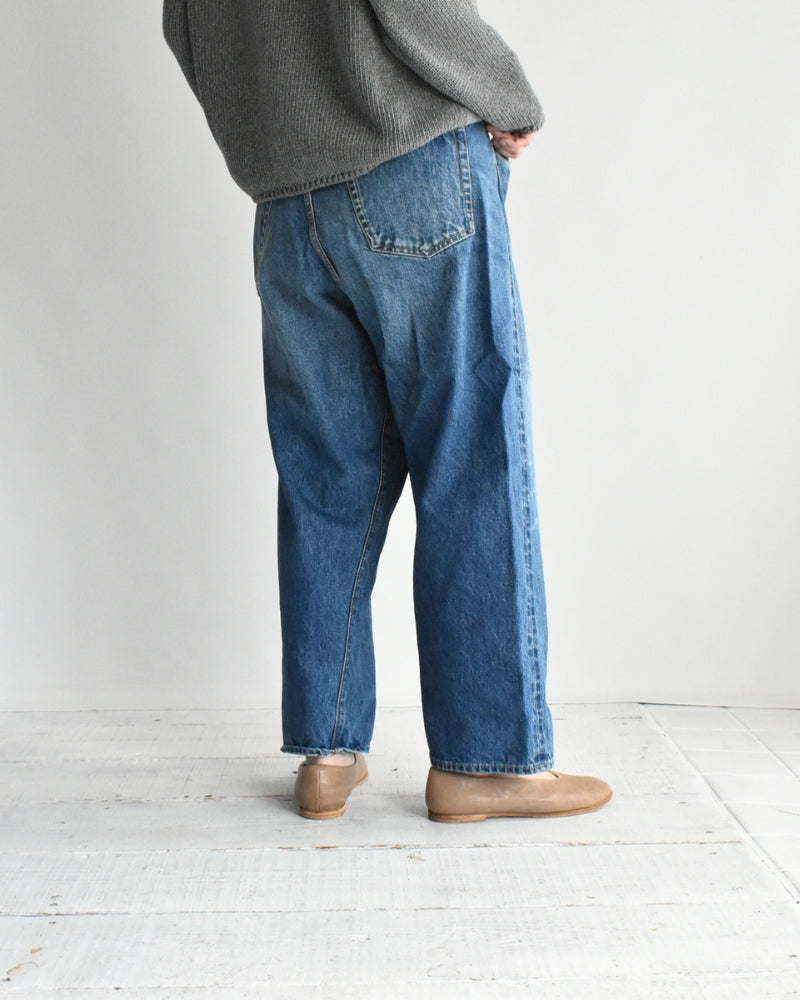 セルビッチデニムアシタックパンツ VintageBlue