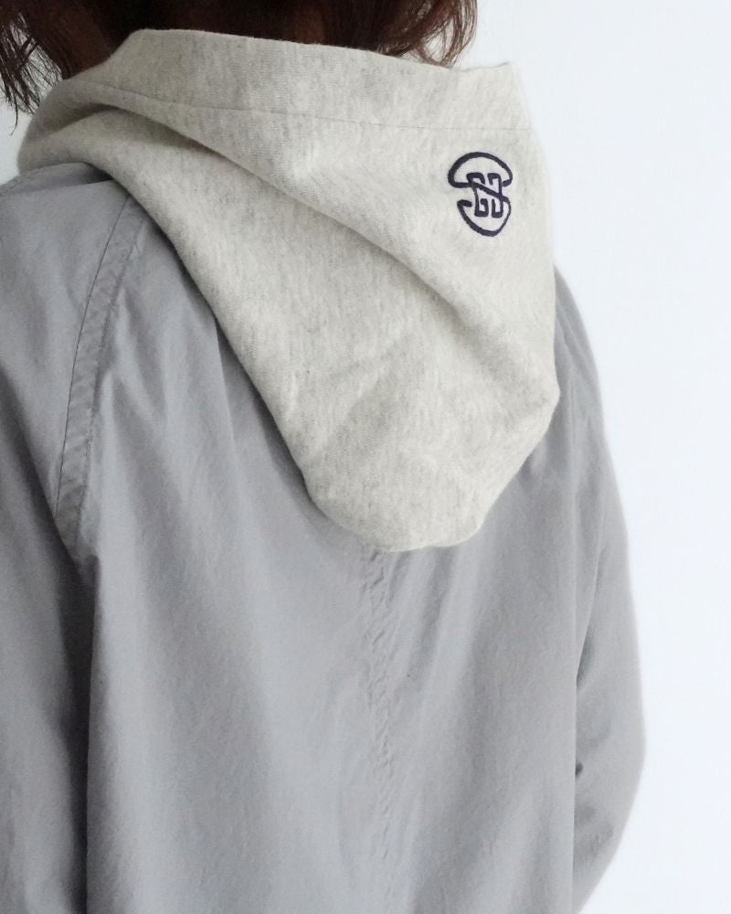 ウラケ GRVYCLRS アップリケ パーカー (MENS) Gray