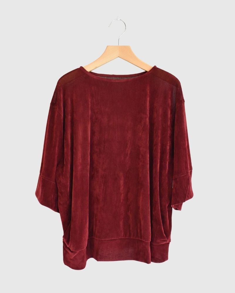 TULLE FLOCKY プルオーバー Bordeaux