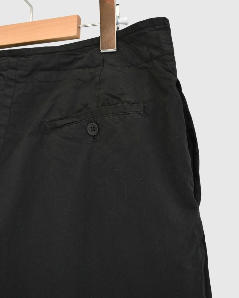 ガーメントダイパンツ Black