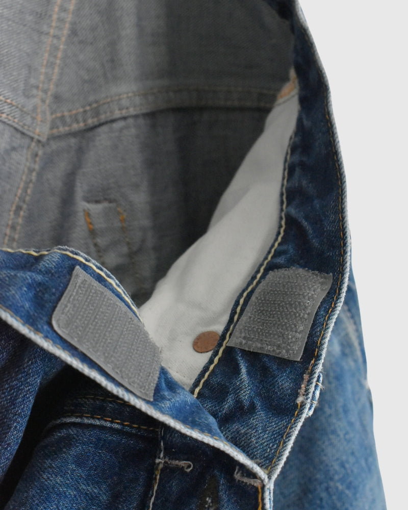 セルビッチデニムアシタックパンツ VintageBlue