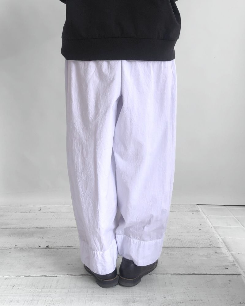 【予約】MS/F G1192 カディコットン タックウフパンツ（6月中旬 - 6月末）