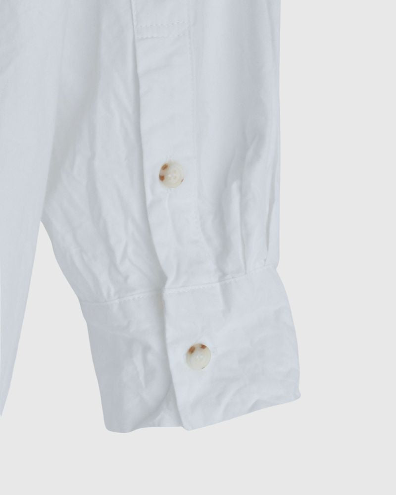 タイムレスロングシャツ White