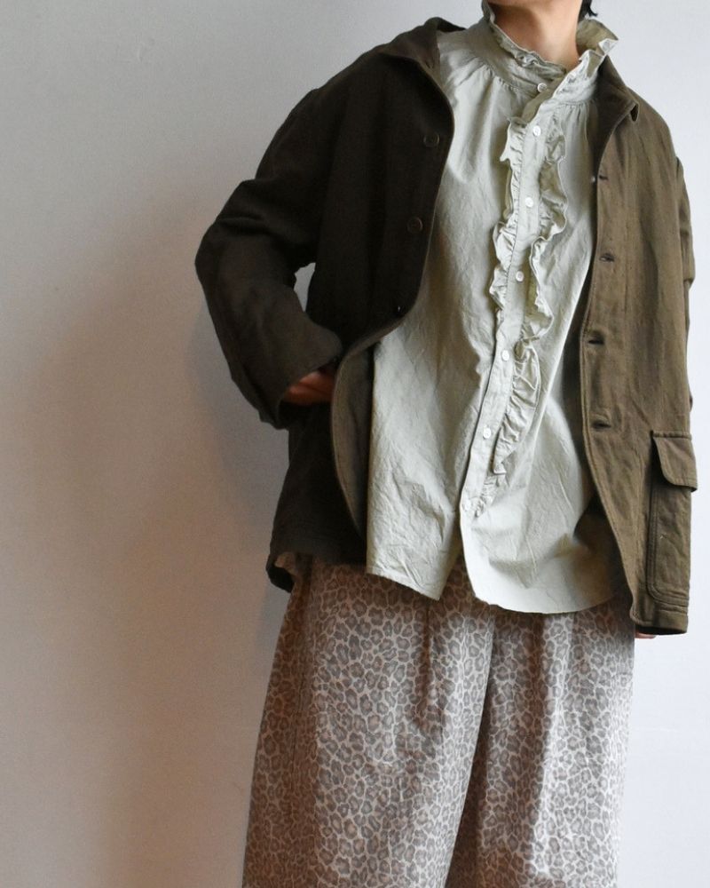 【予約】 F/W LA 529 オーディナリーフリルブラウス（10月末 - 11月初旬）
