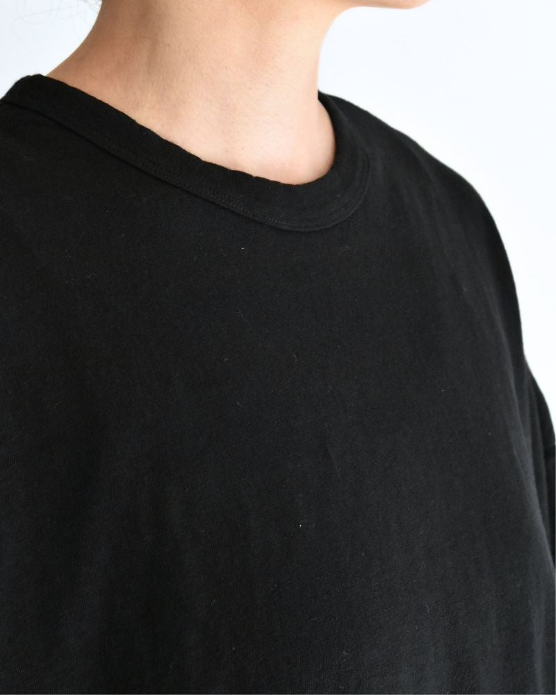 ワイドTシャツ Black