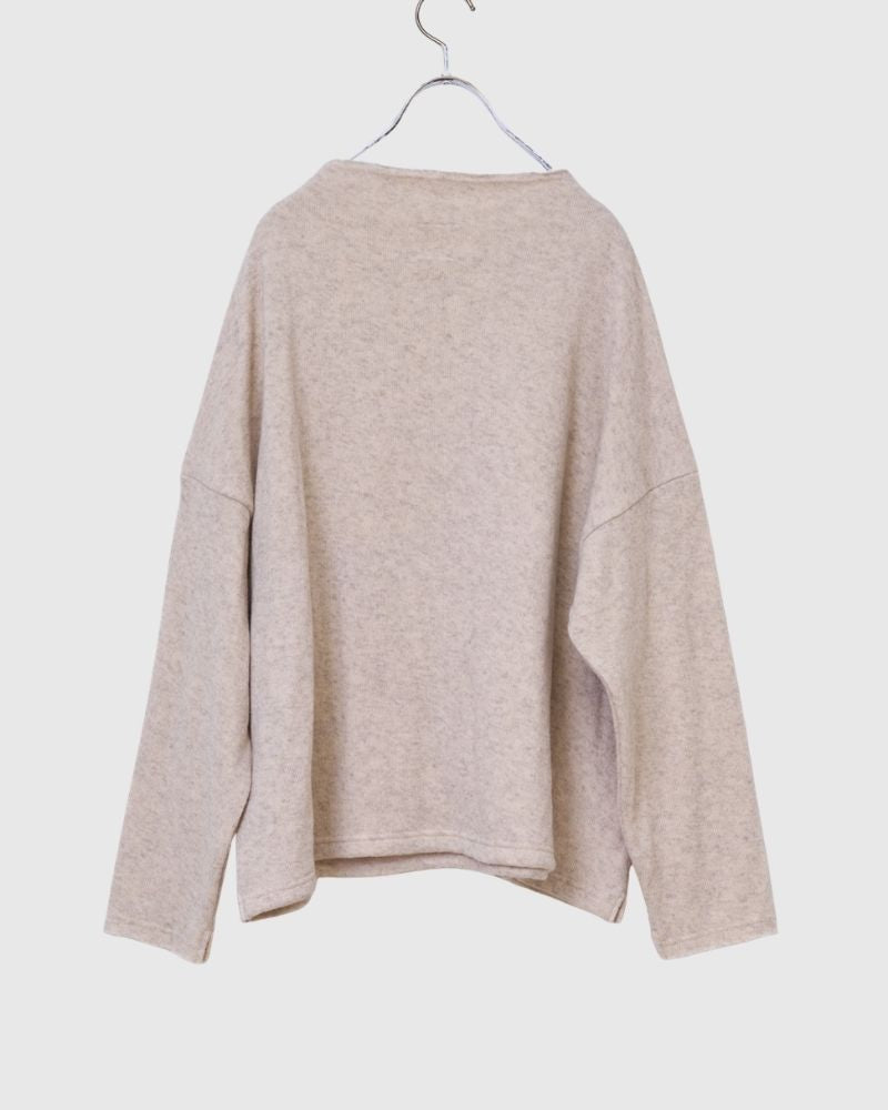 【予約】 F/W G 1231 バインディングボトルネックプルオーバー（9月中旬 - 9月末）