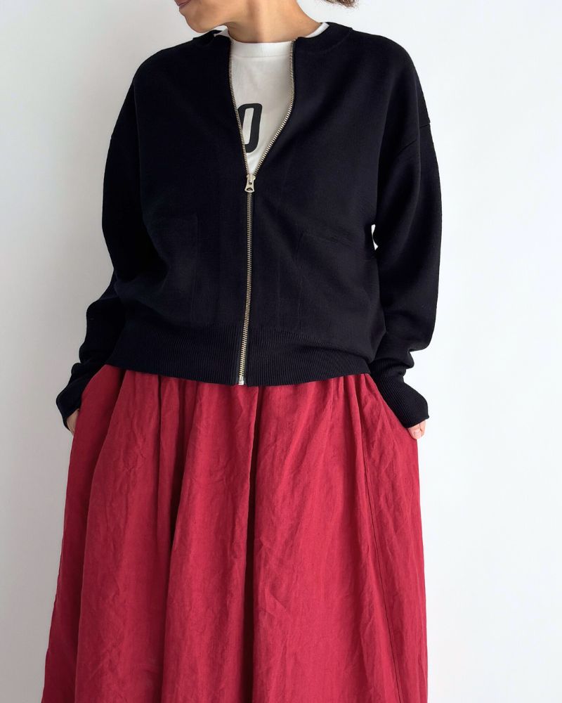 メリノジップライナージャケット Navy