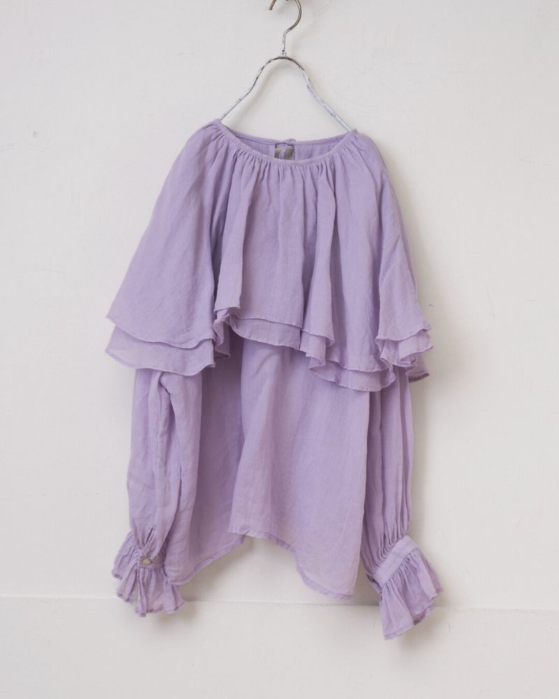 【予約】MS/F G1185 ダブルカラーピエロブラウス（6月初旬 - 6月中旬）