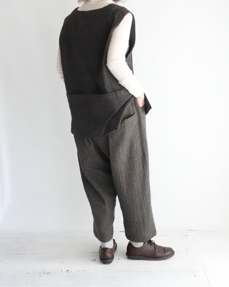 ワークプルベスト（コーデュロイ） Brown