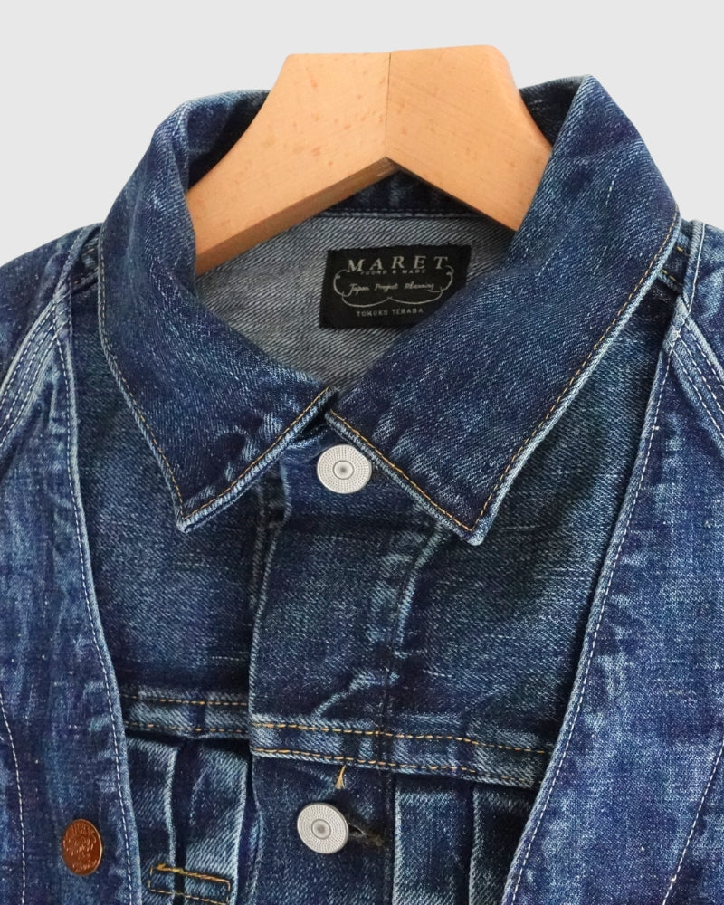 デニムドッキングジャケット Blue