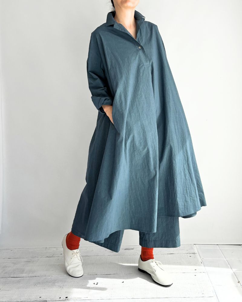 スキッパーフレアドレス DarkGreen