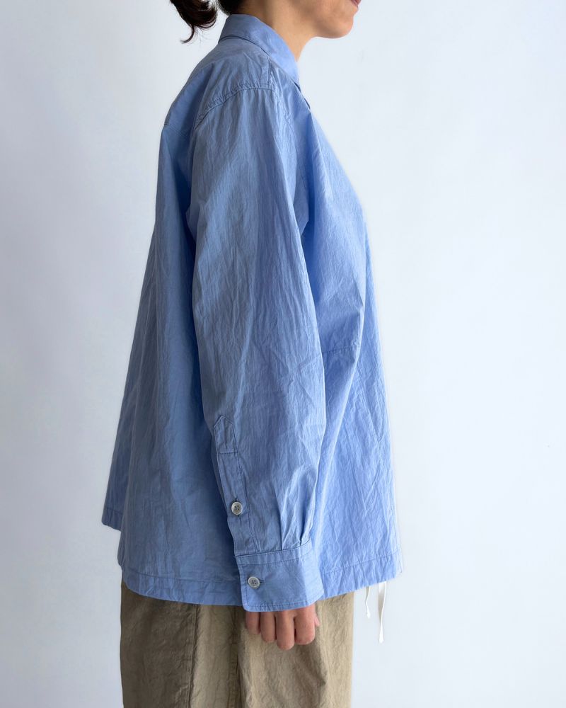 ドロストシャツ Sax