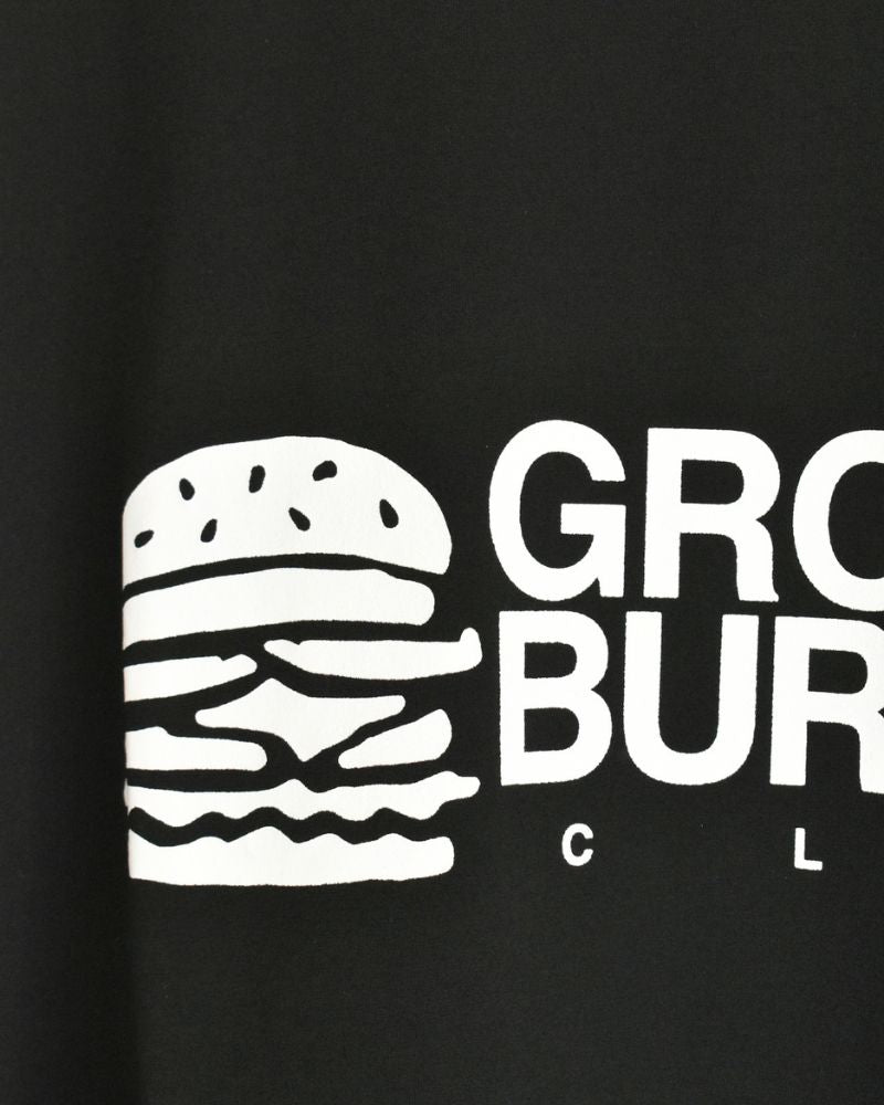 PTT GROOVY BURGERS Tシャツ (MENS) Black