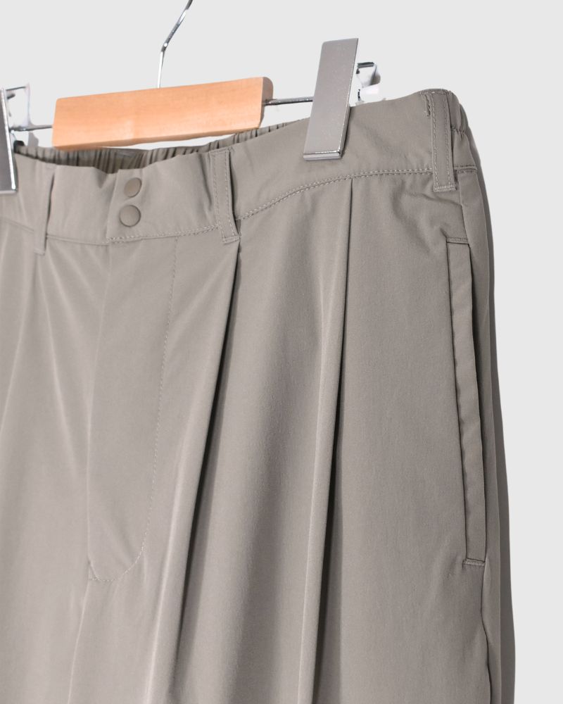 4WAY STRETCH COCOON PANTS 'HAPI' Grayge