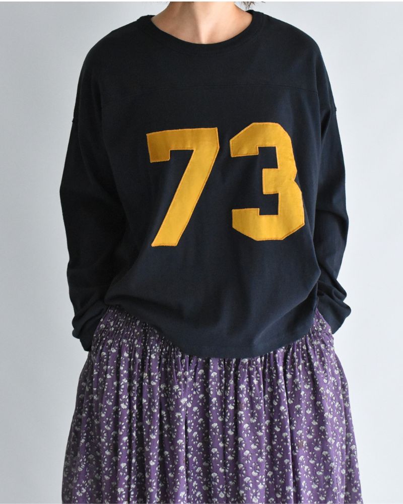 ナンバリング ワイドTシャツ Navy